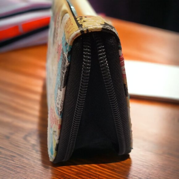 Mickey Mouse & Friends Wallet Colorful Disney Parks Classic Faux Leather Wallet - Picture 14 of 16